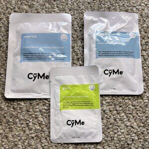 CyMe Assorted Variety Sheet Mask Gift Set for Face and Feet